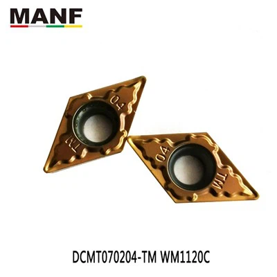 DCMT07 Utensili di tornitura Inserti in metallo duro